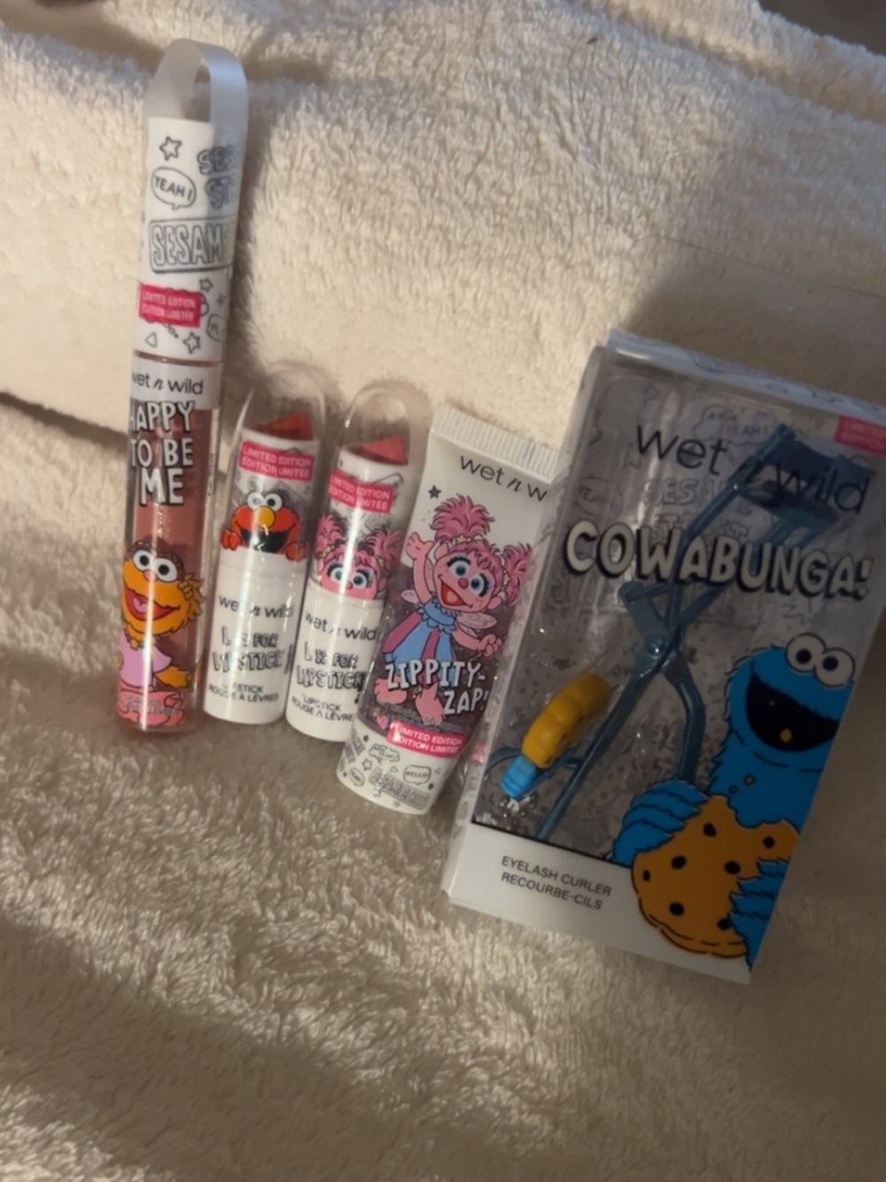NEW wet n wild x Sesame Street Cosmetics  — LIMITED EDITION collectibles